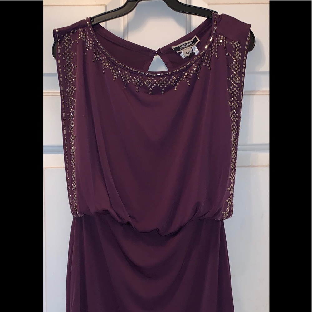 Purple dress